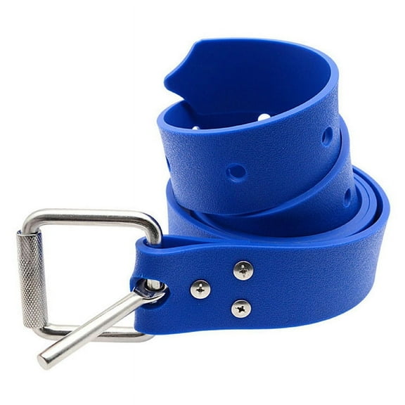 1. Adjustable Scuba Diving Weight Belt with 316 Stainless Steel Buckle Load-Bearing Diving Gear Accessories Blue