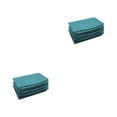thumbnail image 2 of relayinert 3x Blue Plastic Under Bed Storage Convenient Organizer For Clothes Blankets And Duvets Keeping Blue 2Set, 2 of 6