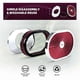 thumbnail image 5 of Car Oval Air Cleaner Filter for 5-1/8Inch Interface Neck Red, 5 of 5