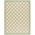 thumbnail image 2 of Safavieh Martha Stewart Beach House Jaden Medallion Indoor/Outdoor Area Rug, Cream/Olive, 6'7" x 9', 2 of 6