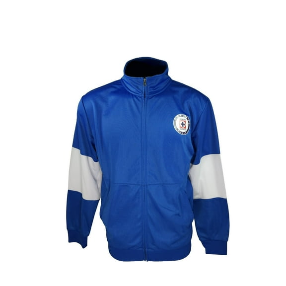 Icon Sports Men Cruz Azul Officially Licensed Zipper Soccer Jacket Small