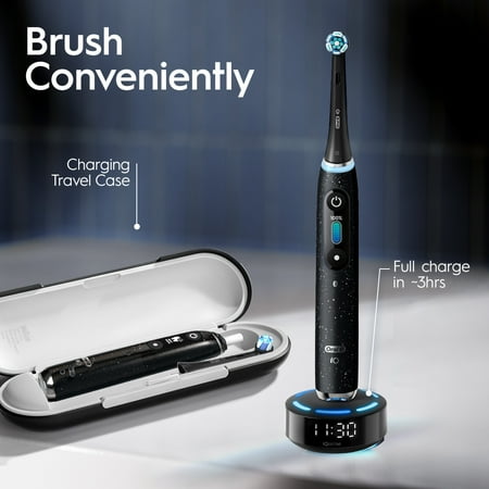 Oral-B - iO Series 10 Rechargeable Electric Toothbrush - Black