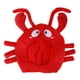 thumbnail image 3 of Novelty Party Hat Headgear For Adults And Children Creative Props In Red Soft Plush Comfortable Material 1Pc, 3 of 3