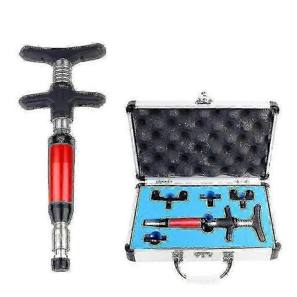 Chiropractic Adjustment Massage Gun Spine Activator 6 Levels 4 Heads ...