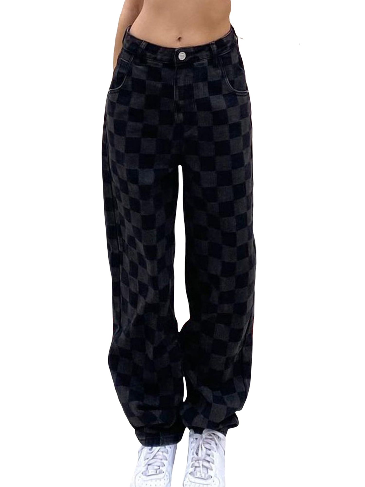 Doqcey Women Wide Leg Pants, High Waist 
