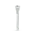 thumbnail image 3 of ANGARA Natural 0.42 Ct. Diamond Vintage Inspired Ring in 14K White Gold for Women (Ring Size: 3), 3 of 10