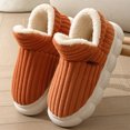 thumbnail image 4 of Pantuflas Esponjosas Botines Peludas Nube Zapatos Invierno Acogedores Antideslizantes para El Hombres Y Mujeres, 4 of 8