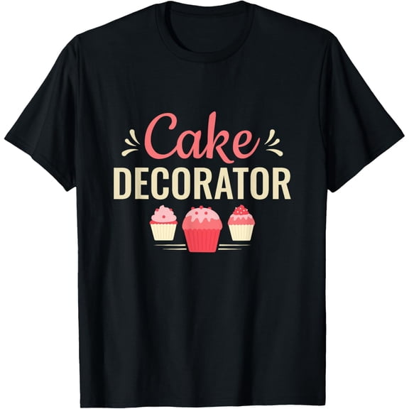 Funny Baking Baker Outfit Women Men Kids Cake Decorator T-Shirt