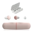 thumbnail image 2 of Reducción de ruido Silicona Earplugs Durmiendo Oreja Muffs Protección auditiva Bloqueo de sonido Aeroplano Inicio Cuidado personal Suministros Rosa Inevent CE001609-01B, 2 of 7