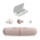 thumbnail image 2 of Vogacara Tapones para los oídos de silicona con reducción de ruido, orejeras para dormir, protección auditiva, bloqueo de sonido, suministros de cuidado de los oídos Rosado Vogacara CE001609-01B, 2 of 8