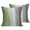 Green, variant on Throw Pillow Covers 18x18 Inch Set of 2 Black Grey Wood Grain Decorative Pillows Cushion Case Soft Square Pillowcases Farm Wooden Throw Pillows for Couch Sofa Bed Chair Home Decor