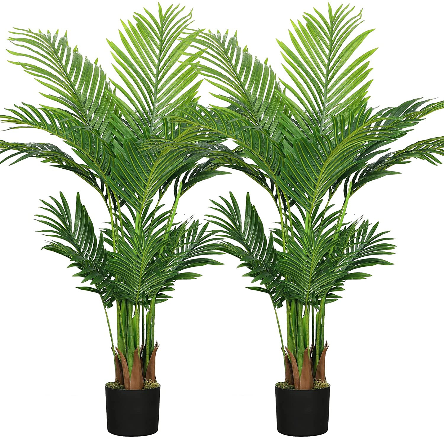 Artificial Palm Tree Faux Plants Décor Indoor Outdoor 