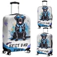 thumbnail image 2 of Happy Father's Day Best Labrador Retriever Cool Dad Ever Travel Luggage Cover Lab Dog Lover Gifts Suitcase Dust Protective Decor - 12007, 2 of 5