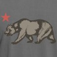 thumbnail image 3 of CafePress - California Bear With Star Men's Comfort Colors® T - Mens Comfort Colors Shirt, 3 of 5