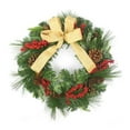 thumbnail image 1 of Jeco CHD-F026 Couronne Décorée de Noël 20 Po., 1 of 1