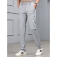thumbnail image 3 of Summer Men's Pants Business Casual Ice Silk Slacks Light&Thin Quick Dry Stretch Nylon Slim Fit Chinos Male Straight Trousers, 3 of 6
