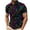Multicolor2, variant on Men's Valentine's Day T-Shirt Heart Printed Casual Short Sleeved Lapel Button Shirt,Valentine's Day Gift for Him Multicolor