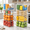 Large (Pack of 8), variant on Large (Pack of 6) Plastic Stackable Storage Containers with Lids