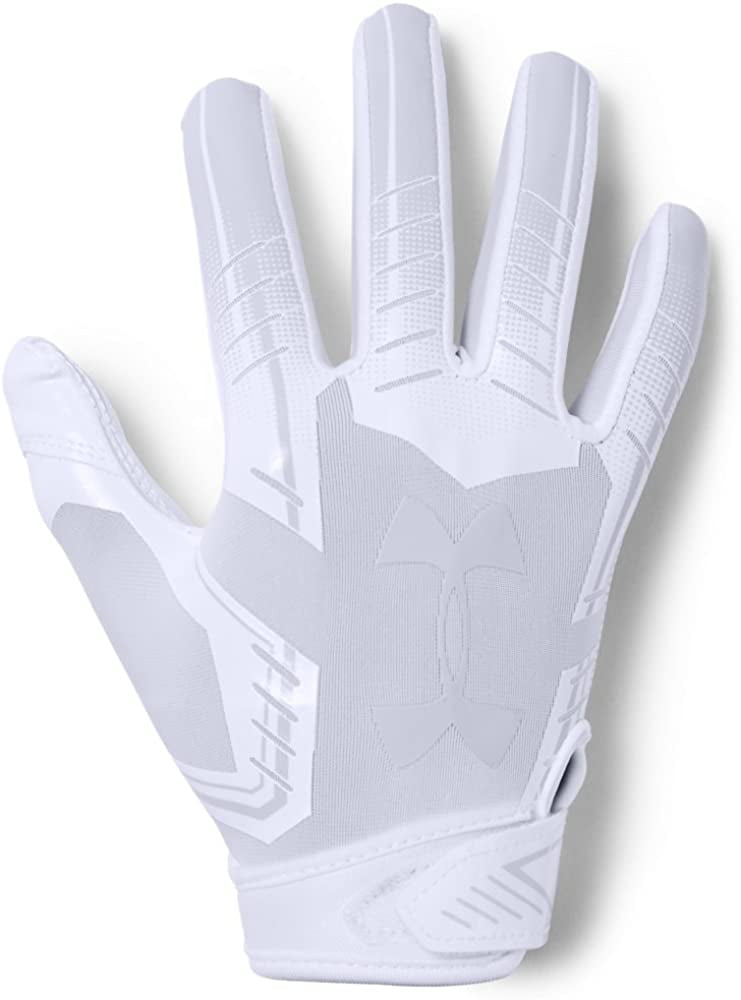 under armour white football gloves
