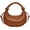 Brown, variant on Crescent Purses for Women Cute Y2k Shoulder Crossbody Bag Small Dumpling Totes Handbag Vegan Leather Clutch Satchel