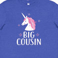 thumbnail image 4 of Inktastic Big Cousin Girls Unicorn Announcement Youth T-Shirt, 4 of 5