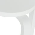 thumbnail image 5 of Guidecraft Kids' Nordic Table and Chairs Set - White: Wood Round Toddler Activity Table, Playroom Furniture with 4 Stacking Stools, 5 of 6
