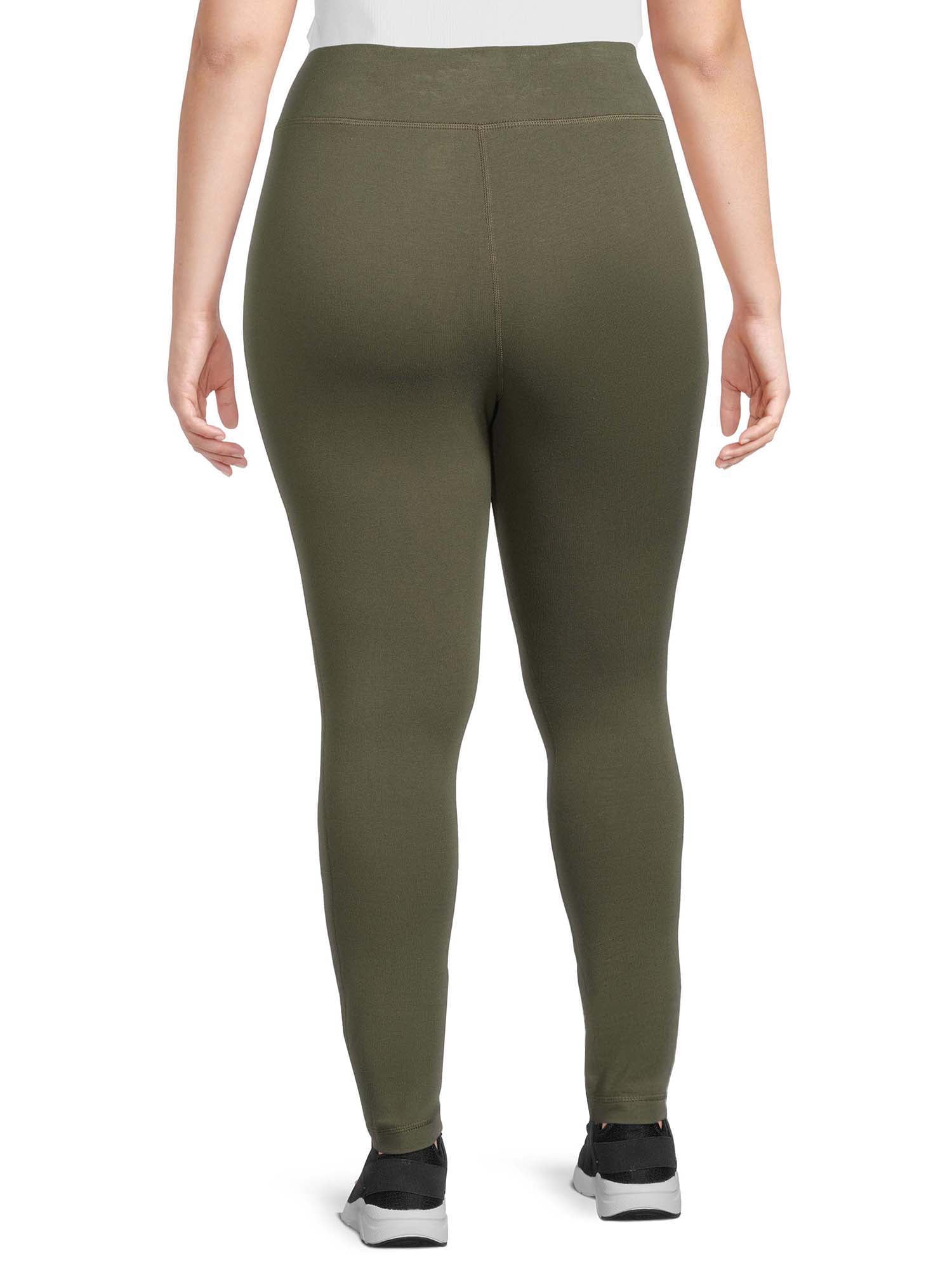 Athletic Works Women's Plus Size Dri More Ankle Leggings, 28"