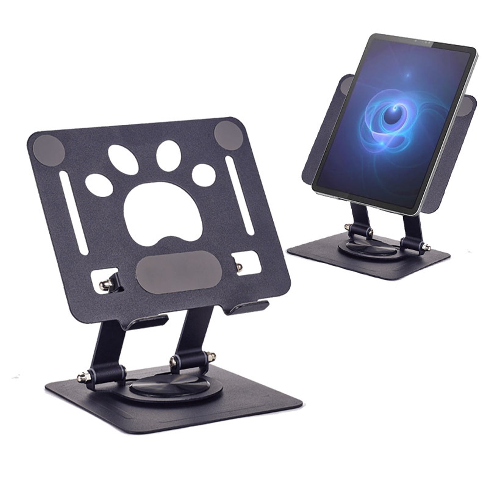 Laptop Stand Risers for Desk Ergonomic Foldable Computer Stand Adjustable Holder for Collaborative Work Easy Storage
