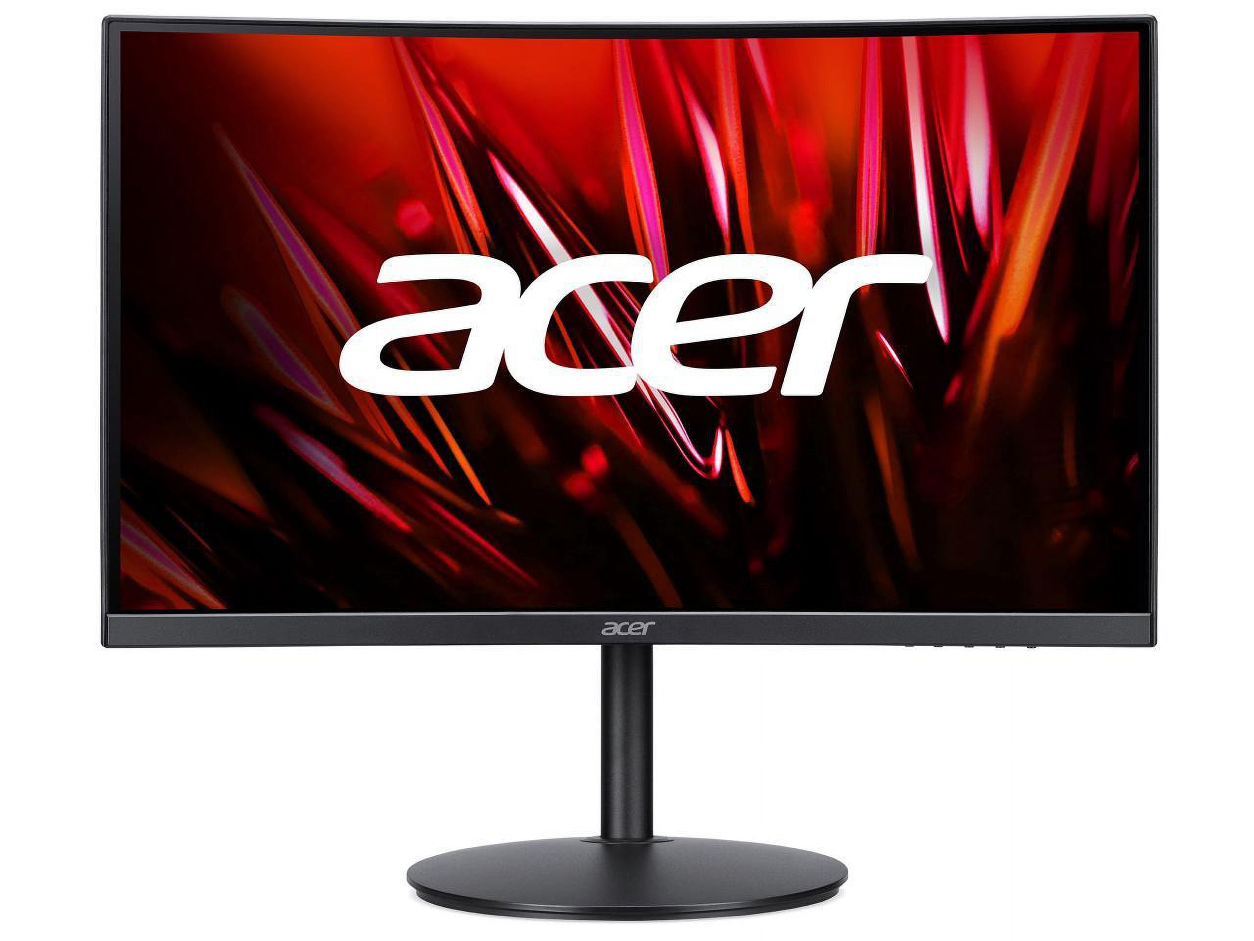 Ecran pc gamer incurvé - acer - nitro ei242qrpbiipx - 23,6 fhd - dalle va -  1ms - 165hz - 2xhdmi/displayport 