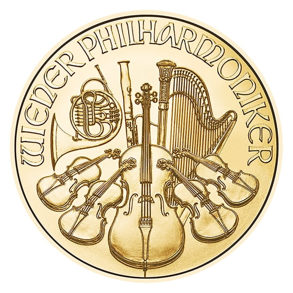 2026 1 oz Austrian Gold Philharmonic Coin BU