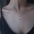 thumbnail image 1 of New Shiny Butterfly Necklace Ladies Exquisite Double Layer Clavicle Chain Necklace Jewelry for Ladies Gift, 1 of 5