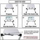 thumbnail image 4 of Adjustable Book Stand, Adjustable Height and Angle, Ergonomic Book Stand with Paper Clips for Large School Books, Music Books, Tablet, Cooking Recipes, 4 of 5