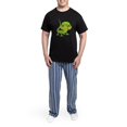 thumbnail image 5 of CafePress - Cute Baby Lizard Men's Dark Pajamas - Men's Dark Loose Fit Cotton Pajama Set, 5 of 7