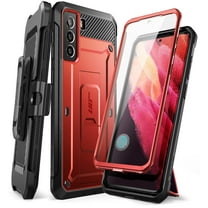 SUPCASE Unicorn Beetle Pro Series Case Designed for Samsung Galaxy S21 FE 5G (2022 Release), Full-Body Dual Layer Rugged Holster & Kickstand Case with Built-in Screen Protector (Ruddy)