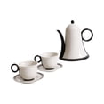 thumbnail image 1 of Juego de tetera de cerámica con tazas, juego de té de , tetera tradicional, tetera con asa para casa de té, camping al aire libre con 2 tazas, 1 of 8