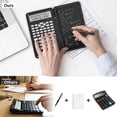 thumbnail image 2 of Calculadora, Calculadoras CientíFicas, Tableta de Escritura con Calculadora de 12 DíGitos, Calculadora Financiera Plegable, Para Oficina Escolar, 2 of 5