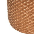 thumbnail image 6 of Christopher Knight Home MGO Outdoor Patio Round Side Table, Artisanal Weave Design, Brown, 6 of 12