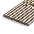 thumbnail image 5 of 10pcs Steel Mini Drill Bits, High Speed Steel for Nonferrous Metal Drilling Hole, 5 of 9