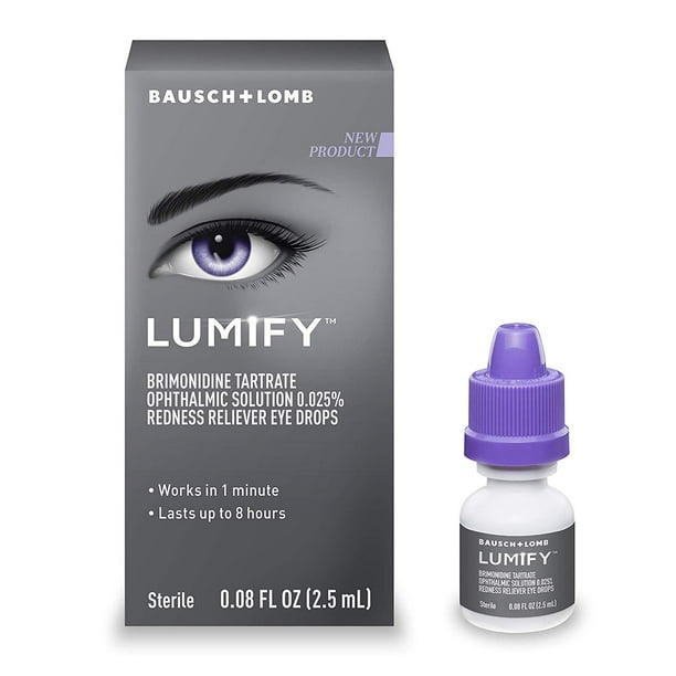 Lumify Redness Reliever Eye Drops 0.08 oz each