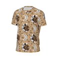 thumbnail image 5 of Rocae Snake And Flower for Men's Mesh Quick-Dry Short Sleeve Workout T-Shirt,Mens Crew Neck Tee Lightweight Soft Classic T Shirts X-Small, 5 of 9