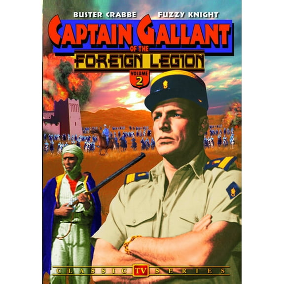Captain Gallant of the Foreign Legion: Volume 2 (DVD), Alpha Video, Action & Adventure