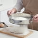 thumbnail image 3 of BRIGHTFUFU Harina del hogar Cocina de cocina Mole de malla Mesh redonda de malla de malla fina tamiz de torcedura de harina, 3 of 7