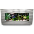 thumbnail image 2 of Aussie Aquariums 2.0 Wall Mounted Aquarium - Skyline - Brushed Silver, 2 of 2