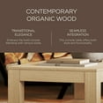 thumbnail image 3 of Maven Lane Paulo Table Basse en Bois, Fini Gris Vieilli, 3 of 6