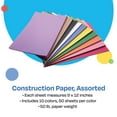 thumbnail image 2 of Papel de construcción Childcraft 9 x 12 pulgadas, colores surtidos, 500 hojas - 1465886, 2 of 5