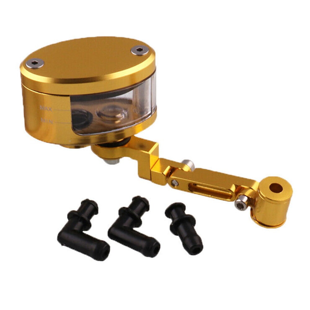 Cnc Brake Clutch Master Cylinder Fluid Reservoir Tank Oil Cup