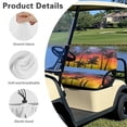 thumbnail image 6 of Aplkyhs Club Car Precedent Seat Covers Palm Tree Washable Golf Cart Front Seat Cushion Set Suitable for All Seasons Club Car Seat Covers Hawaiian Golf Cart Seat Towel, 6 of 6