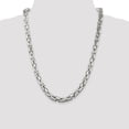 thumbnail image 2 of 925 Sterling Silver 8.25mm Square Byzantine Chain 22 Inch, 2 of 7
