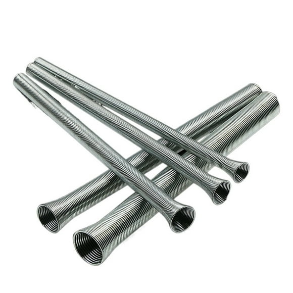 5pcs Spring Tube 210mm Tension Spring Pipe Bender Spring Steel For Copper Aluminium Tube Bending Hand Tool ,Easy to Use