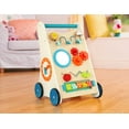 thumbnail image 2 of B. toys – Wooden Activity Walker – 7 Educational Activities – Learning & Walking Toy for Toddlers – Stand, Push, Walk – 1 Year + – Little Learning Steps, 2 of 5